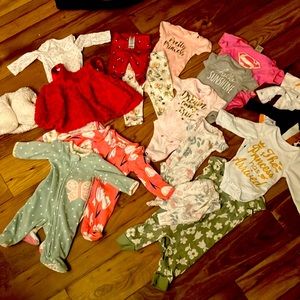 Newborn baby girl clothes